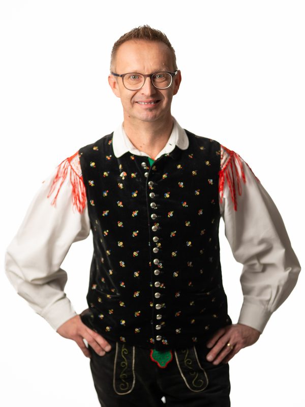Peter Grilliz in Tracht